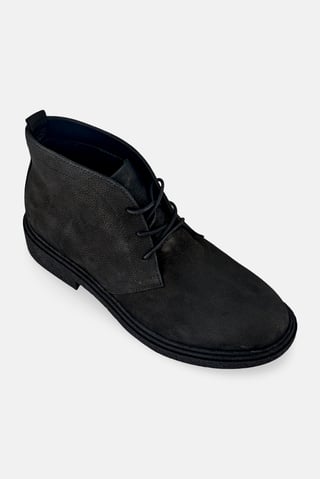 Men Torroo Lace Up Ankle Boots, Black