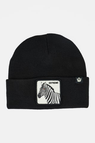 Men Warm Tones Beanie, Black
