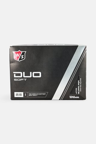 12 Pieces Staff Duo Soft Golf Balls, White