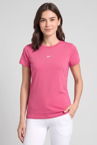 Women Sportswear Fit Short Sleeve Outdoor T-Shirt, Pink