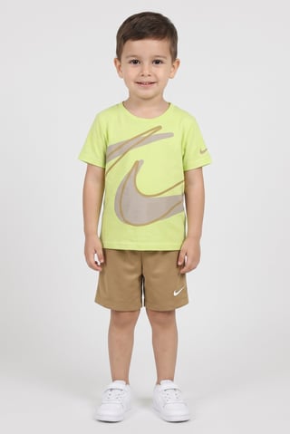 Toddlers Boy Short Sleeve T-Shirt And Shorts Outdoor Set, Multicolor