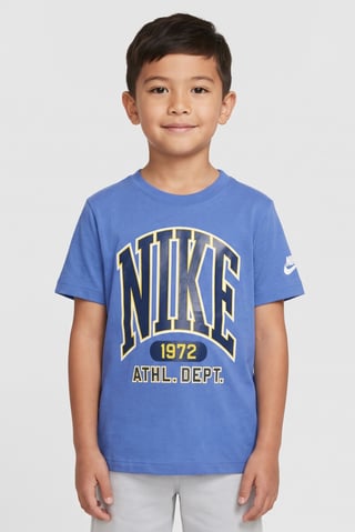 Toddlers Boy Short Sleeve Outdoor T-Shirt, Blue