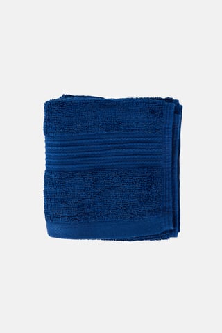 4 Pieces Hand Towel Set, Navy Blue