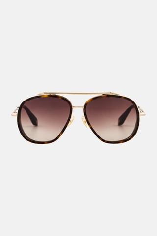 Men SRC008M590594 Aviator Sunglasses, Silver