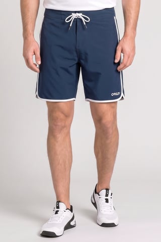 Men Performance Fit Brand Logo 19 Inseam Outdoor Shorts, Navy