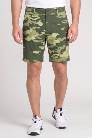 Men Regular Fit Camouflage Outdoor Shorts, Multicolor