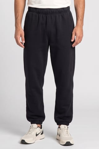 Men Relaxed Fit Outdoor Sweatpants, Black