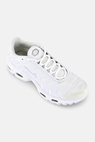 Kids Girl Air Max Plus Lace Up Outdoor Shoes, White
