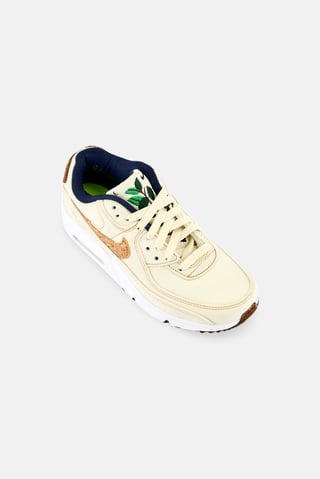 Kids Boy Air Max 90 SE Lace Up Outdoor Shoes, Ivory