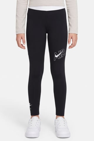 Kids Girl Tight Fit Training Leggings, Black