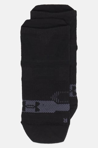 Kids Boy 1 Pair Brand Logo Rush Lightweight Quarter Socks, Black