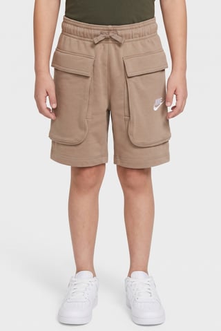 Kids Boy Standard Fit Outdoor Shorts, Dark Beige