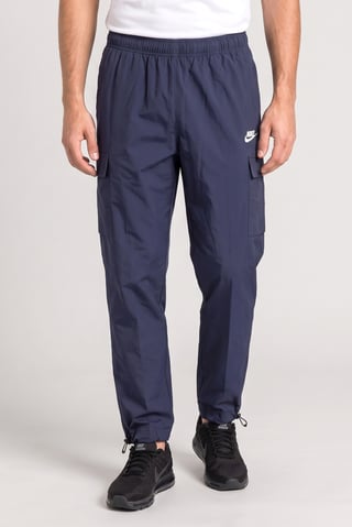 Men Sportswear Fit Training Track Pants, Navy Blue