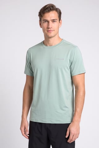 Men Sportswear Fit Short Sleeve Outdoor T-Shirt, Green