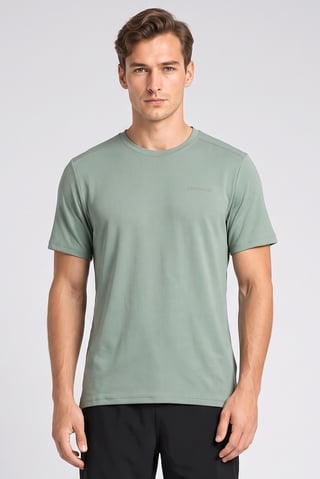 Men Sportswear Fit Short Sleeve Training T-Shirt, Green