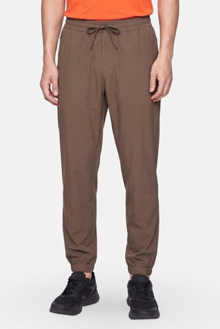 Men Sportswear Fit Training Track Pants, Taupe