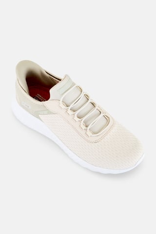 Women Bobs Squad Chaos Slip On Training Shoes, Off White