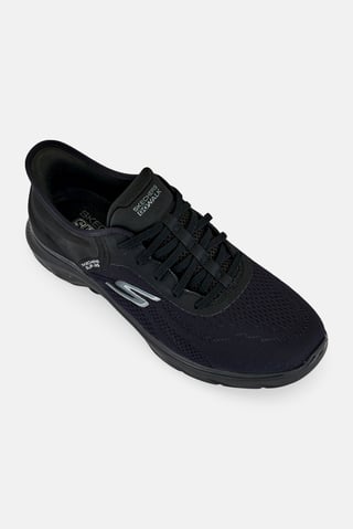Women Go Walk 7 Lace Up Outdoor Shoes, Black