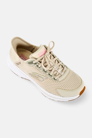 Women Go Run Consistent 2,0 Lace Up Running Shoes, Beige