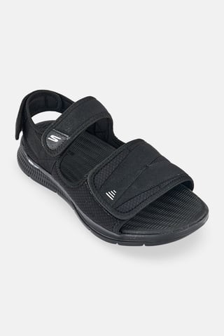 Men Go Consistent Velcro Closure Outdoor Sandals, Black