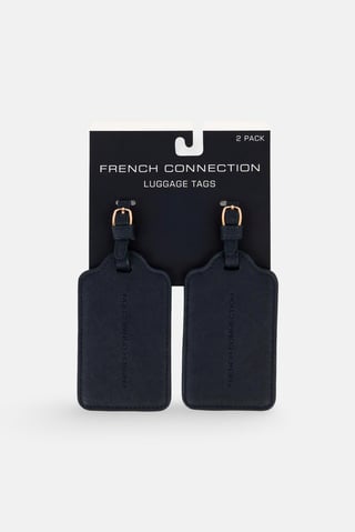 2 Pieces Luggage Tags, Navy