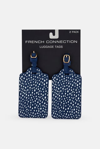 2 Pieces Luggage Tags, Multicolor