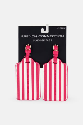 2 Pieces Luggage Tags, Multicolor