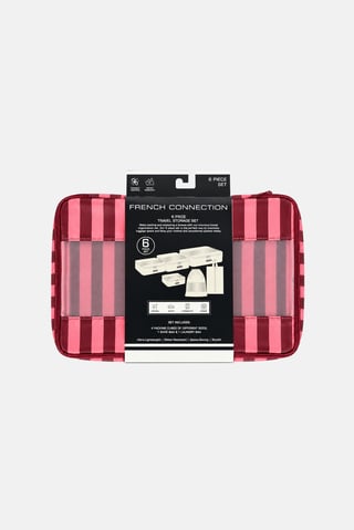 6 Piece Travel Organizer Set, Multicolor