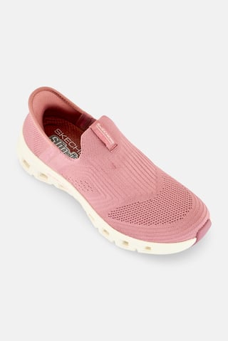 Women Glide Step Pro Slip On Running Shoes, Mauve