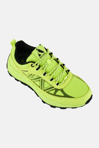 Men Urbex Lace Up Running Shoes, Lime Green