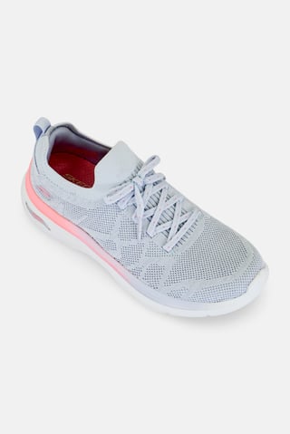 Women Go Walk Arch Fit 2,0 Lace Up Walking Shoes, Grey