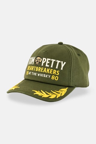Men Embroidered Adjustable Cap, Olive