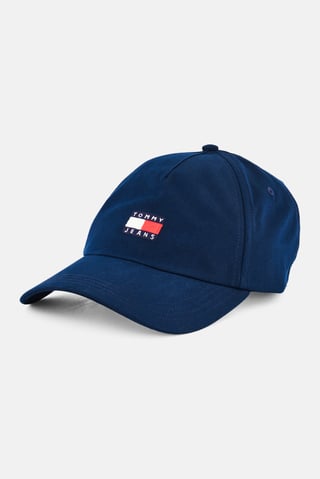Tommy Jeans Men Embroidered Logo Cap, Navy