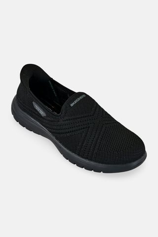 Women On The Go Flex Slip On Walking Shoes, Black