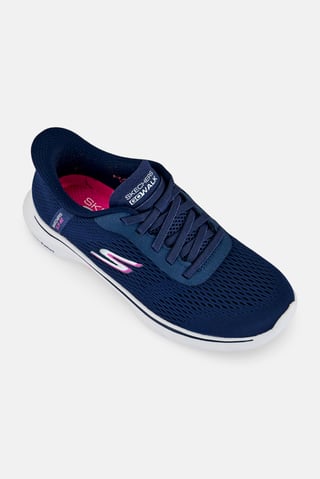 Women Go Walk Slip On Walking Shoes, Navy