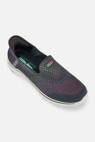 Women Go Walk 7 Slip On Outdoor Shoes, Dark Grey