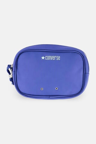 Women Brand Logo Cross Body Bag, Dusty Blue