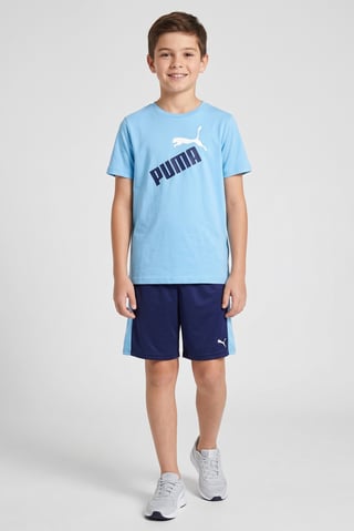 Kids Boy 3 Pieces Sportswear Fit Short Sleeve Outdoor T-Shirt And Shorts Set, Multicolor