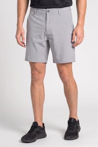 Men Sportswear Fit Brand Logo Walking Shorts,  Grey