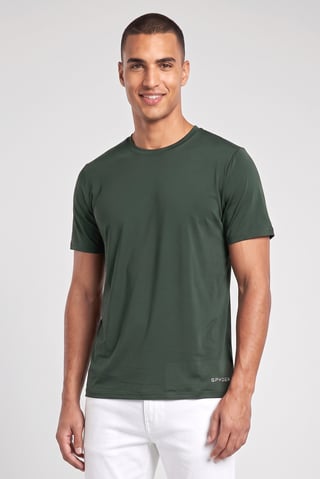 Men 3 Pcs Crew Neck Short Sleeves Brand Logo T-Shirt Set, Multicolor