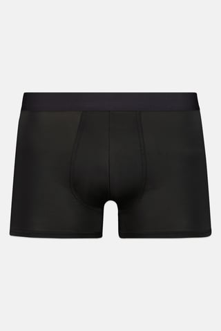 Men Plain Pull On Boxer, Black