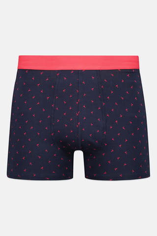 Men Allover Print Pull On Boxer, Multicolor