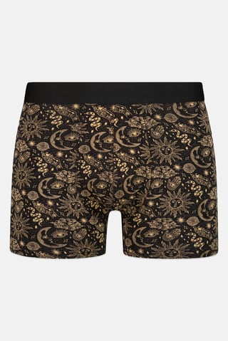 Men 1 Piece Graphic Print Boxer, Multicolor