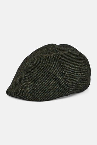 Men Textured Newsboy Cap, Multicolor