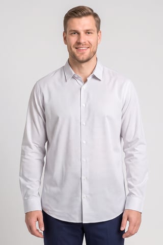Men Regular Fit Micro Dots Long Sleeve Casual Shirt, Multicolor