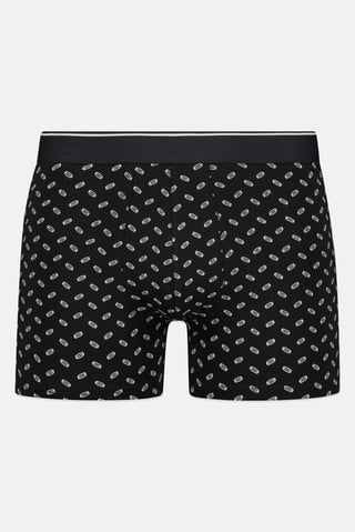 Men Allover Print Boxer Brief, Multicolor