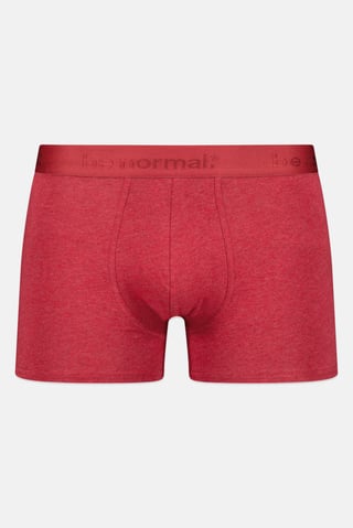 Men Solid Pull On Boxer, Dark Red