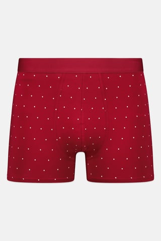 Men Polka Dot Pull On Boxer, Multicolor