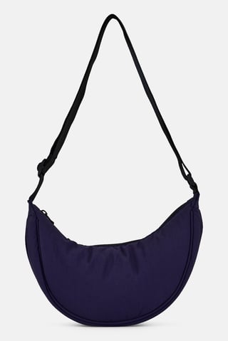 Men Plain Cross Body Bag, Navy
