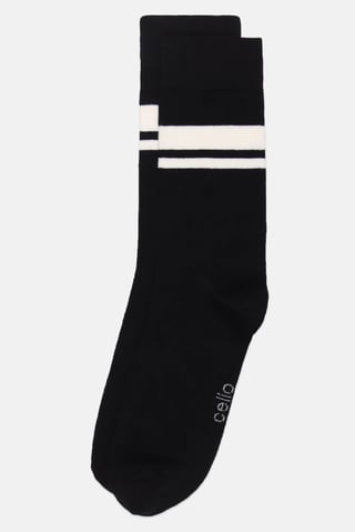 Men 1 Pair Brand Logo Crew Socks, Multicolor
